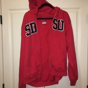 Champion SDSU zip up hoodie